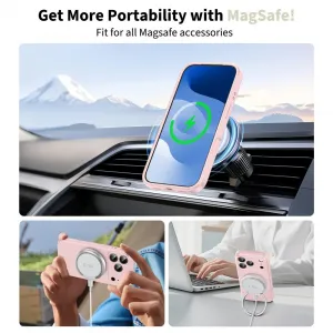 Tech-Protect Silicone MagSafe kryt na iPhone 17 Pro Max, ružový