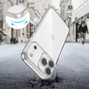 Tech-Protect FlexAir kryt na iPhone 17 Pro, priesvitný
