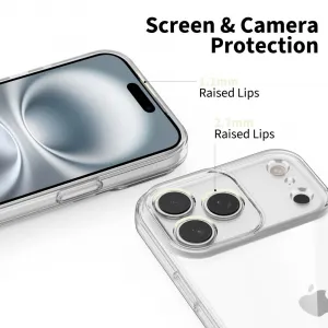 Tech-Protect FlexAir kryt na iPhone 17 Pro, priesvitný