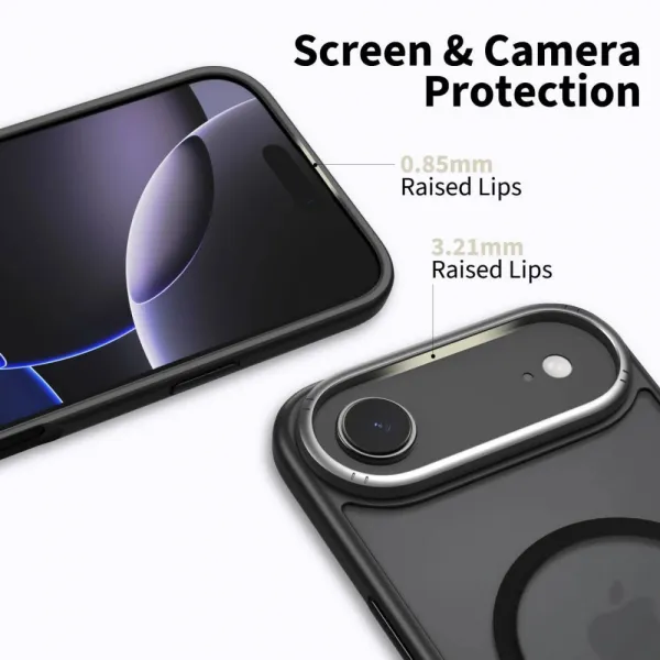 Tech-Protect Magedge MagSafe iPhone Air, čierny matný