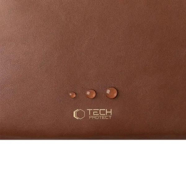 Tech-Protect Fleece obal na notebook 13-14'', hnedý