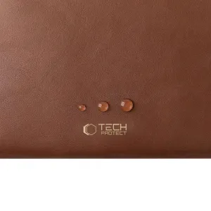 Tech-Protect Fleece obal na notebook 13-14'', hnedý