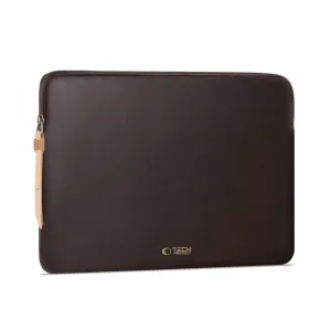 Tech-Protect Fleece obal na notebook 13-14'', tmavohnedý