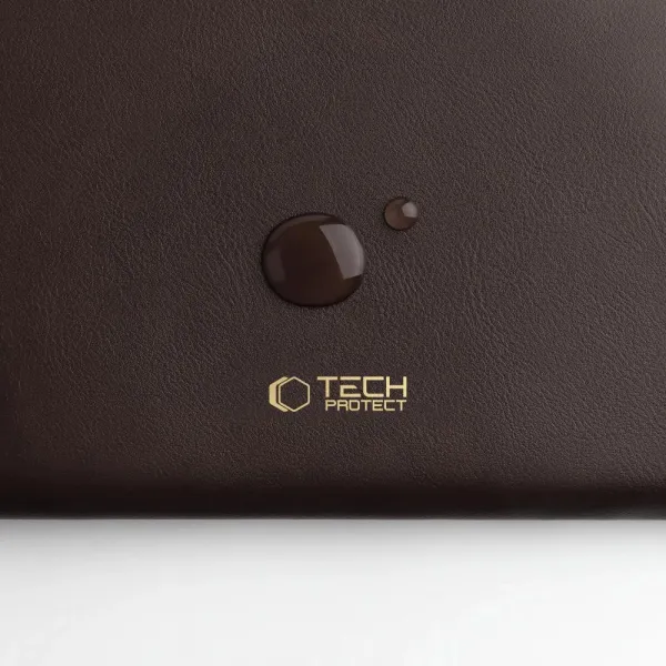 Tech-Protect Fleece obal na notebook 13-14'', tmavohnedý
