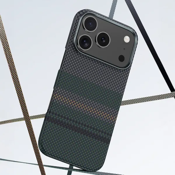 Benks Magnetic Armor Air Aurora Kevlar obal, iPhone 17
