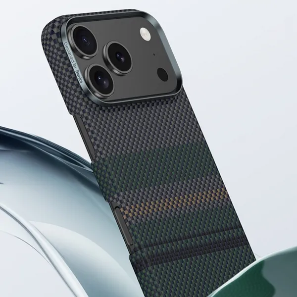 Benks Magnetic Armor Air Aurora Kevlar obal, iPhone 17