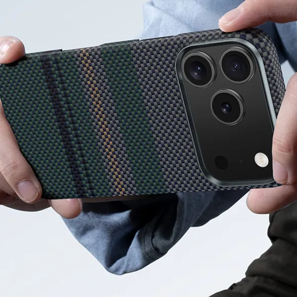 Benks Magnetic Armor Air Aurora Kevlar obal, iPhone 17