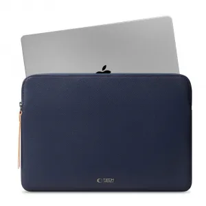 Tech-Protect Fleece obal na notebook 13-14'', tmavomodrý