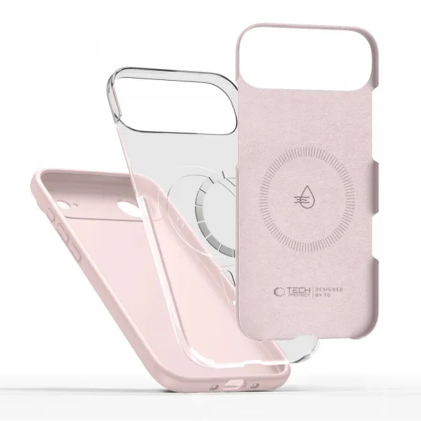 Tech-Protect Silicone MagSafe, iPhone Air, ružový