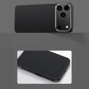 Benks Magnetic Armor Pro Kevlar obal Metal Frame, iPhone 17 Pro, čierny