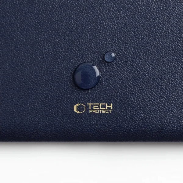 Tech-Protect Fleece obal na notebook 13-14'', tmavomodrý