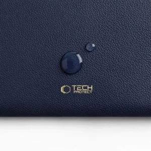 Tech-Protect Fleece obal na notebook 13-14'', tmavomodrý