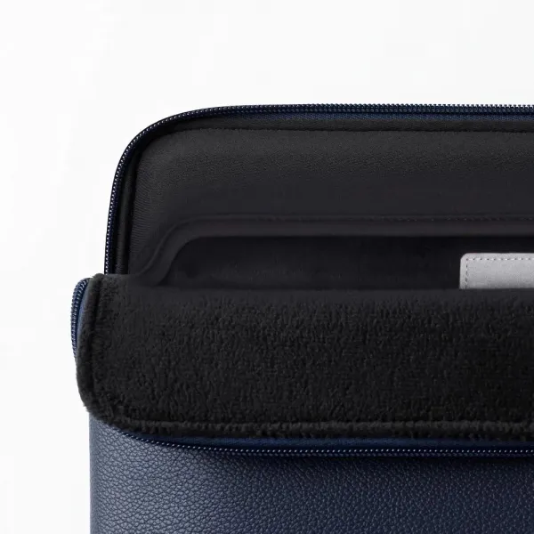 Tech-Protect Fleece obal na notebook 13-14'', tmavomodrý