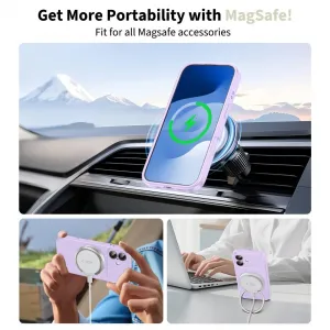 Tech-Protect Silicone MagSafe, iPhone 17, fialové
