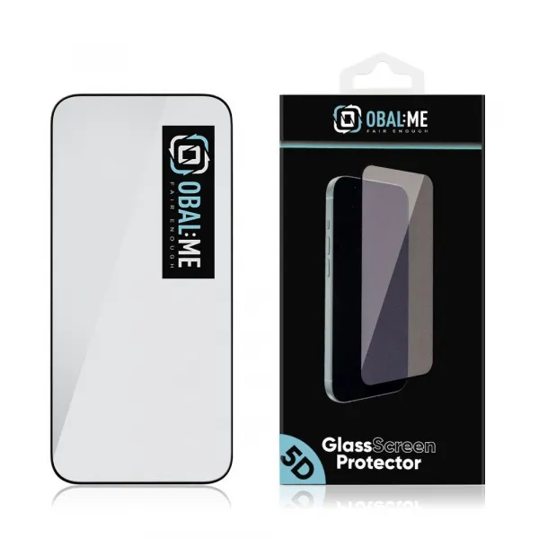 OBAL:ME 5D Tvrdené Sklo pre Apple iPhone 17 Pro Max, čierne