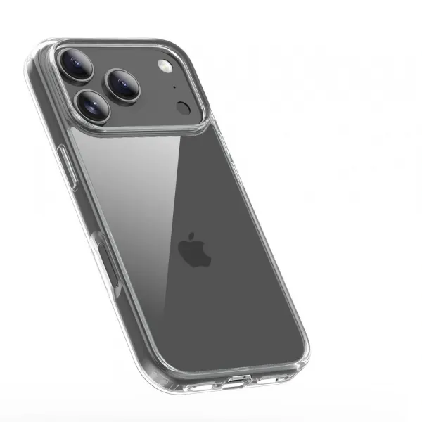 Tech-Protect Flexair Hybrid, iPhone 17 Pro Max, priehľadný