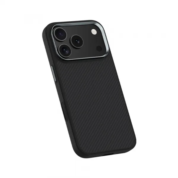 Benks Magnetic Armor Pro Kevlar obal Metal Frame, iPhone 17 Pro, čierny