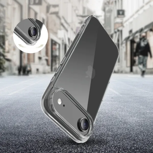 Tech-Protect Flexair Hybrid, iPhone Air, priesvitný