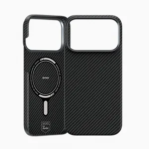 Benks Magnetic Armor Air Kevlar obal Metal Frame, iPhone 17 Pro Max, čierny
