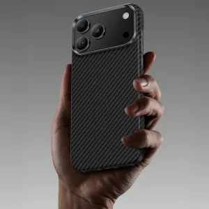 Benks Magnetic Armor Air Kevlar obal Metal Frame, iPhone 17, čierny