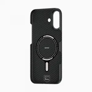 Benks Magnetic Armor Air Kevlar obal Metal Frame, iPhone 17, čierny