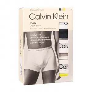 3PACK pánske boxerky Calvin Klein viacfarebné (NB4286-WCN) M, trenky
