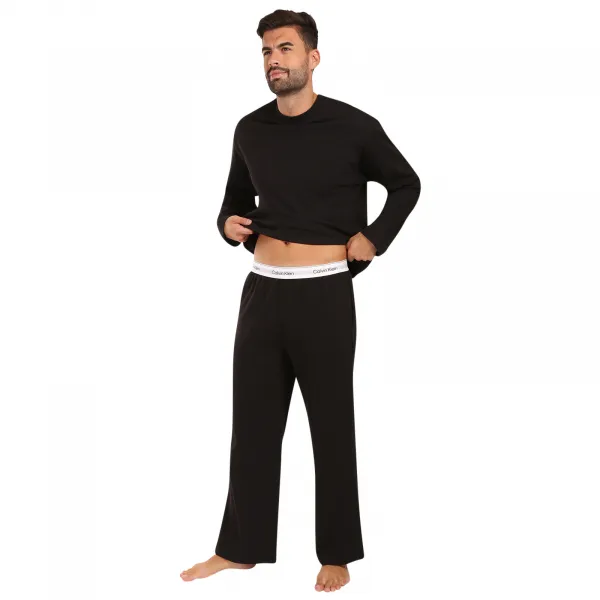 Pánske pyžamo Calvin Klein čierne (NM2950-UB1) M
