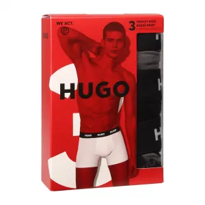 3PACK pánske boxerky HUGO viacfarebné (50532559 960) M, trenky