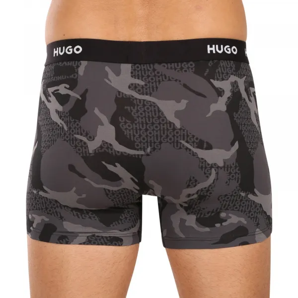 3PACK pánske boxerky HUGO viacfarebné (50532559 960) M, trenky