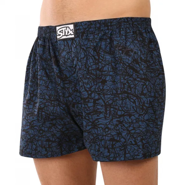 5PACK pánske trenky Styx art klasická guma viacfarebné (5A1378145) M, trenírky