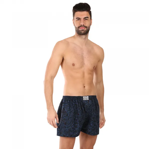 5PACK pánske trenky Styx art klasická guma viacfarebné (5A1378145) M, trenírky