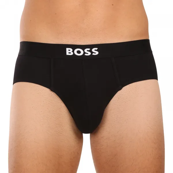 3PACK pánske slipy BOSS viacfarebné (50546561 981) M