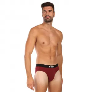 3PACK pánske slipy BOSS viacfarebné (50546561 981) M
