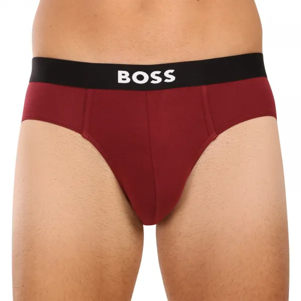 3PACK pánske slipy BOSS viacfarebné (50546561 981) M
