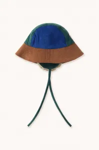 Detský bavlnený klobúk Tinycottons COLOR BLOCK BUCKET HAT