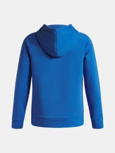 Boys' sweatshirt Under Armour UA Rival Fleece Hoodie-BLU - Boys