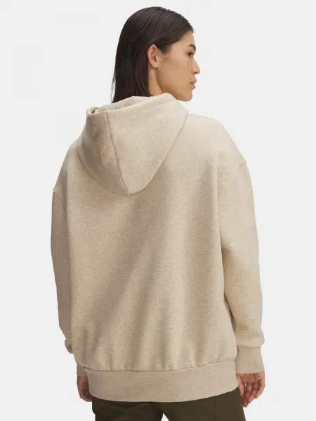 Women's sweatshirt Under Armour UA Icon Fleece OS Hoodie-BRN - Women's