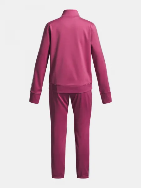 Under Armour UA Knit Track Suit-RED - Girls