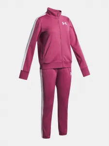 Under Armour UA Knit Track Suit-RED - Girls
