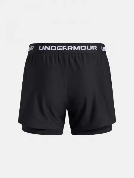 Girls' shorts Under Armour UA Tech Play Up 2n1 Short-BLK - Girls