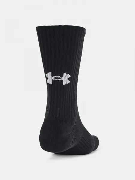 Unisex socks Under Armour Unisex UA TC 3pk Crew-BLK - unisex