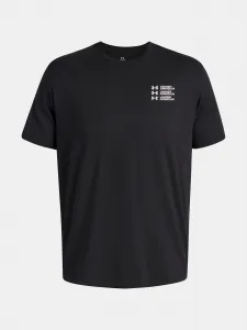 Men's T-shirt Under Armour UA TRIPLE STACK LC LOGO SS-BLK - Men's