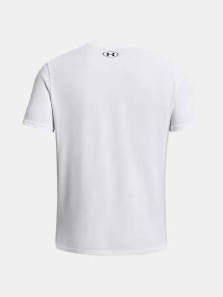 Men's T-shirt Under Armour UA CAMO CHEST STRIPE SS-WHT - Men's