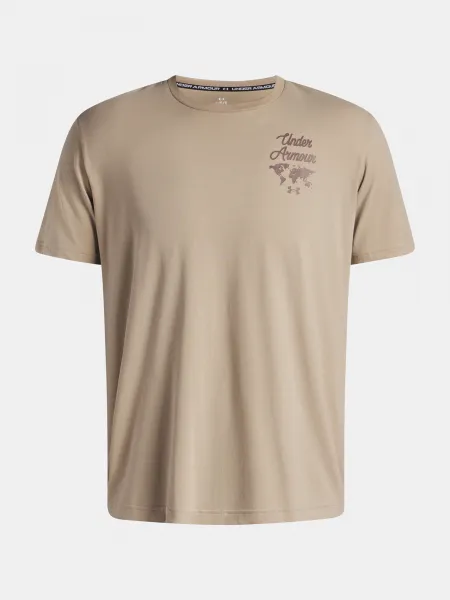 Men's T-shirt Under Armour UA 60/40S SPORTS WM SS-BRN - Men's