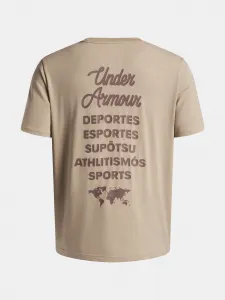 Men's T-shirt Under Armour UA 60/40S SPORTS WM SS-BRN - Men's