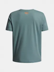 Boys' T-shirt Under Armour UA OVERLAY WM SS-GRN - Boys