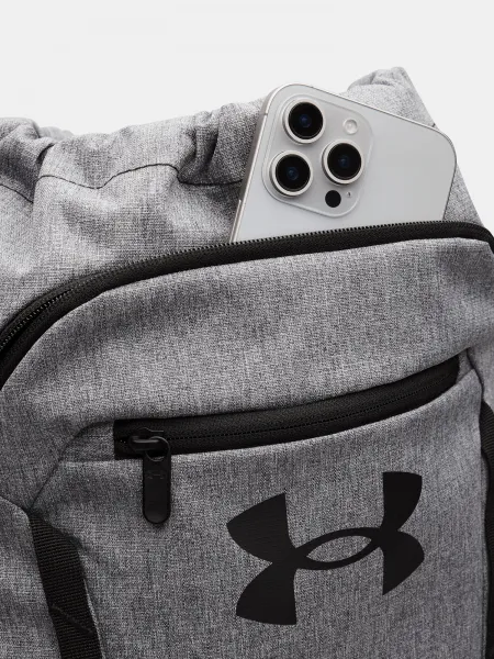 Unisex bag Under Armour UA Hustle Sackpack-GRY - unisex