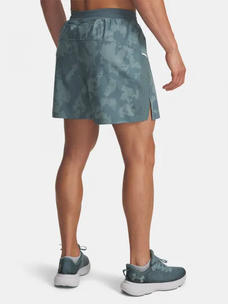 Men's shorts Under Armour Launch Pro 7in Prtd Short-GRN - Men's