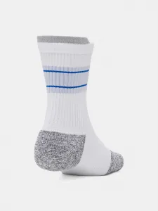 Unisex socks Under Armour UA Velociti Run Cush 3p Crew-WHT - unisex