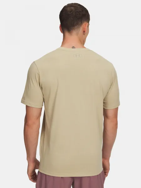 Men's T-shirt Under Armour UA ABC CAMO BOXED LOGO SS-BRN - Men's